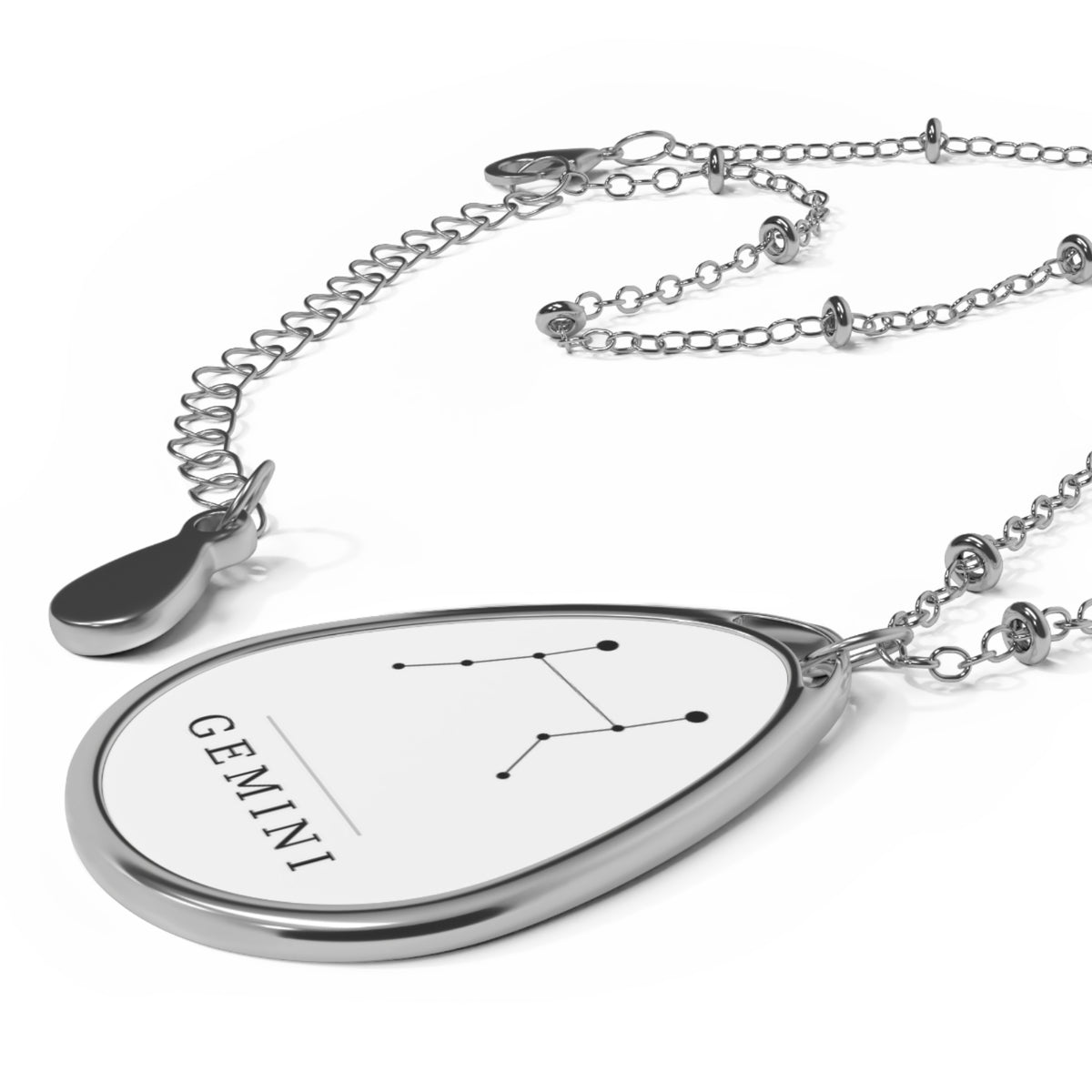 Gemini Necklace — Constellation Pendant, Zodiac Birthday Gift