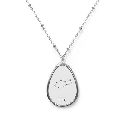 Leo Necklace — Constellation Pendant, Zodiac Birthday Gift