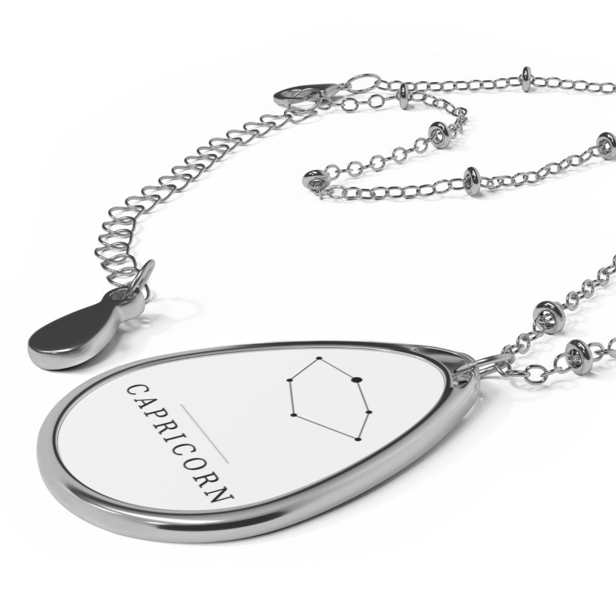 Capricorn Necklace — Constellation Pendant, Zodiac Birthday Gift
