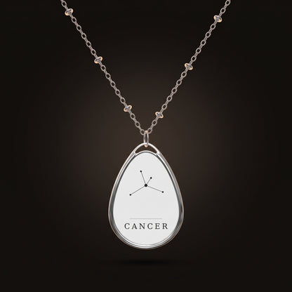Cancer Necklace — Constellation Pendant, Zodiac Birthday Gift