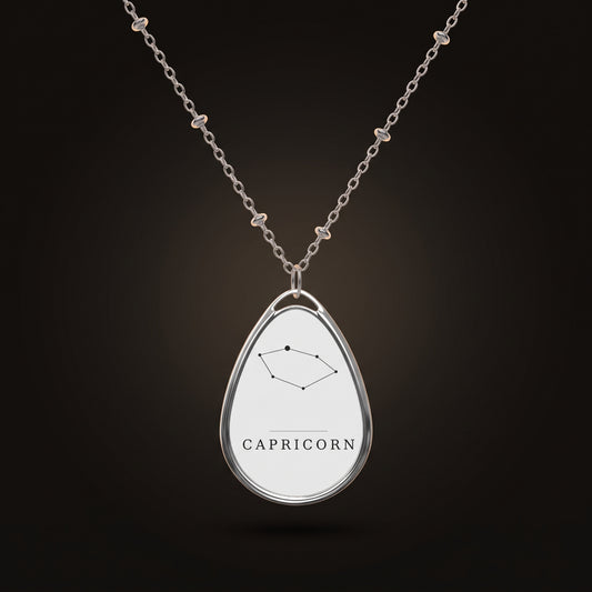 Capricorn Necklace — Constellation Pendant, Zodiac Birthday Gift