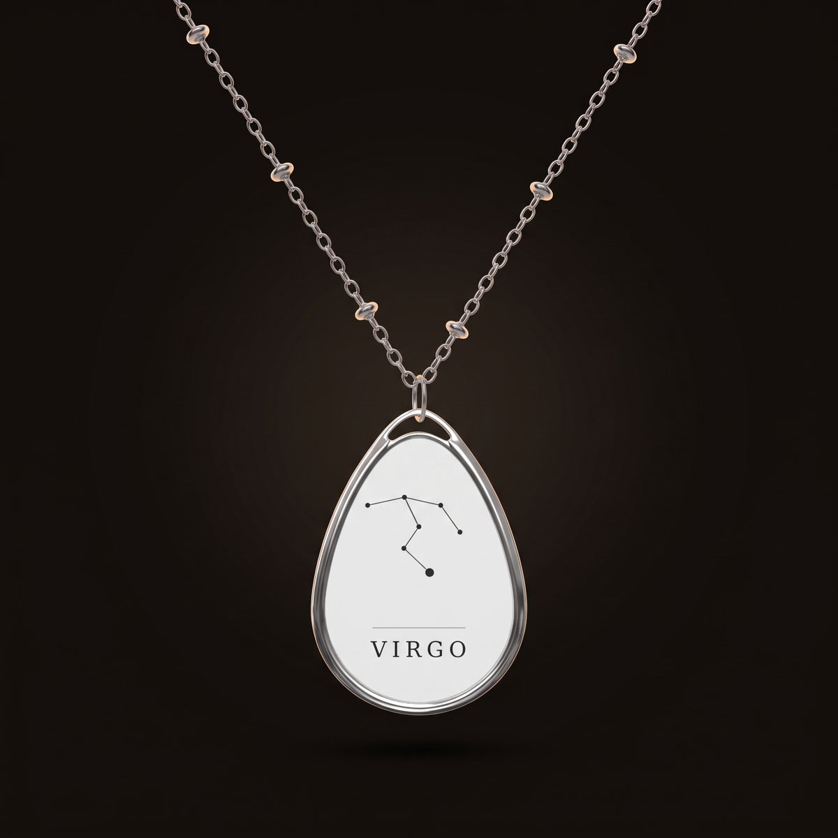 Virgo Necklace — Constellation Pendant, Zodiac Birthday Gift