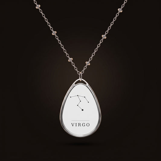 Virgo Necklace — Constellation Pendant, Zodiac Birthday Gift